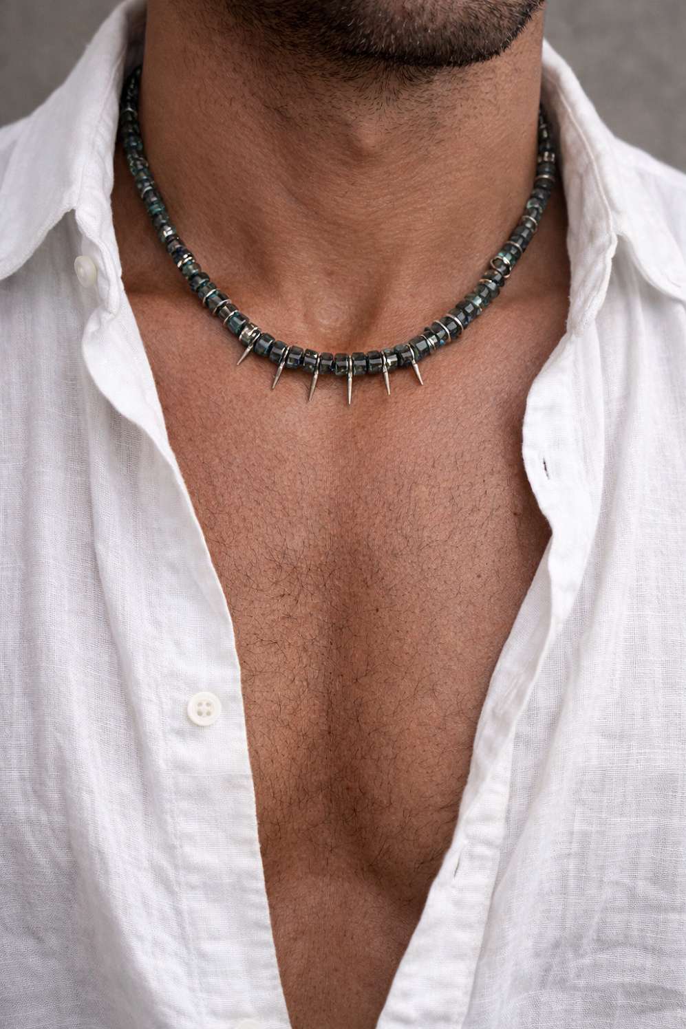 
                  
                    Labradonite Necklace/925 Silver
                  
                