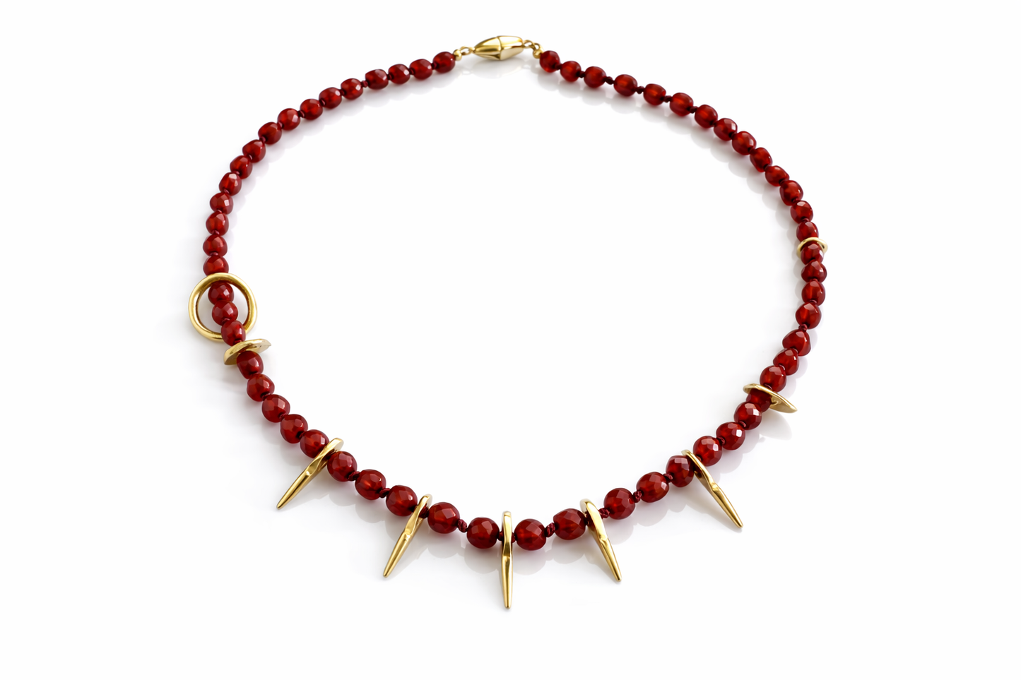 
                  
                    Carnelian Necklace/18K YG
                  
                