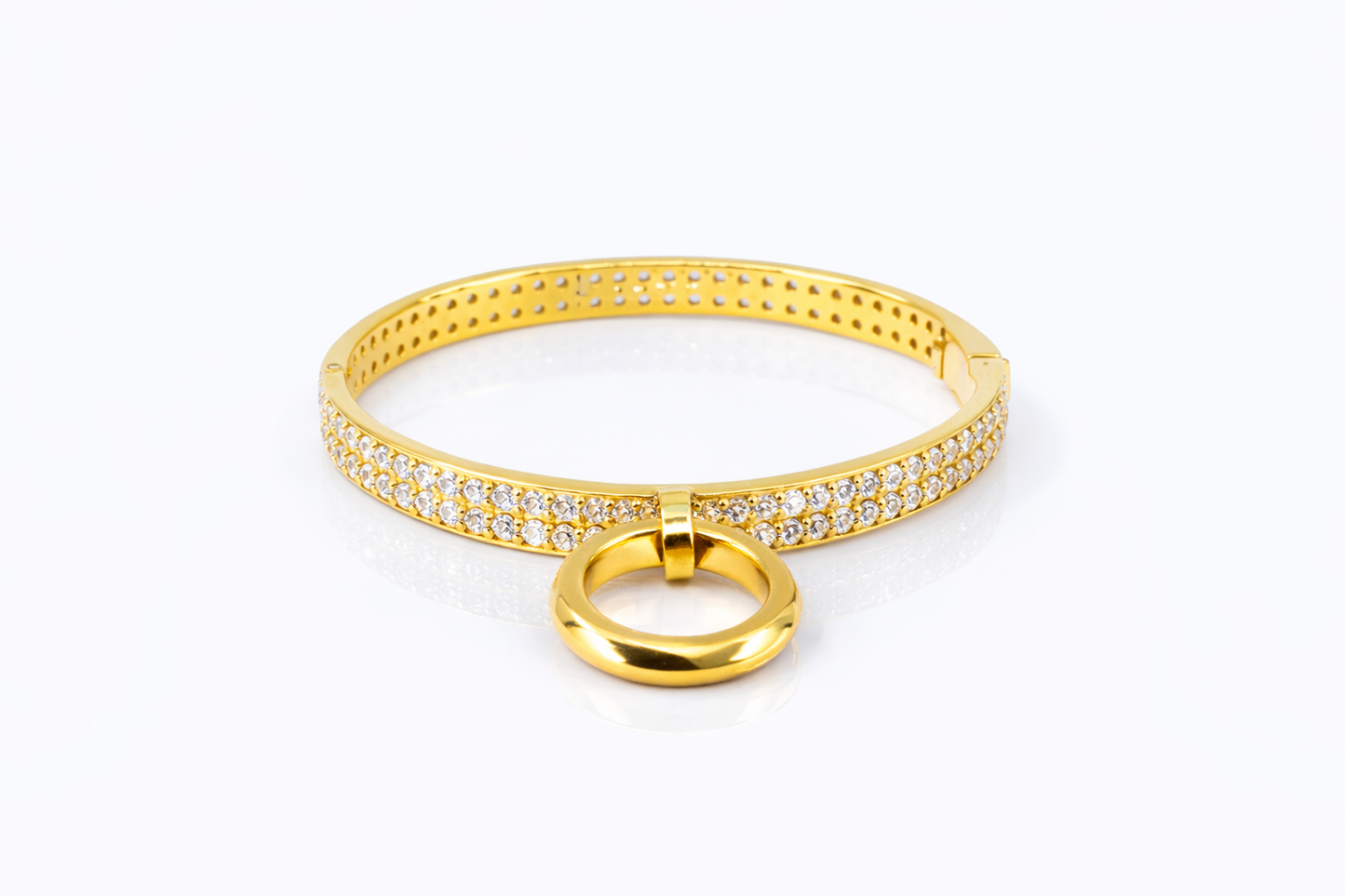 
                  
                    Circle Of Life Bangle, Diamond YG
                  
                