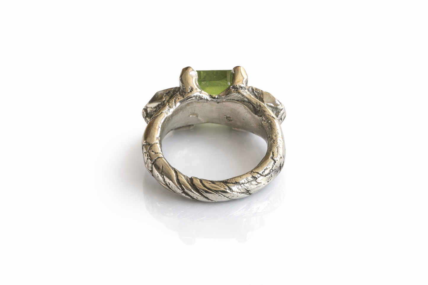 
                  
                    Big Green Heliodor Ring/925 Silver
                  
                