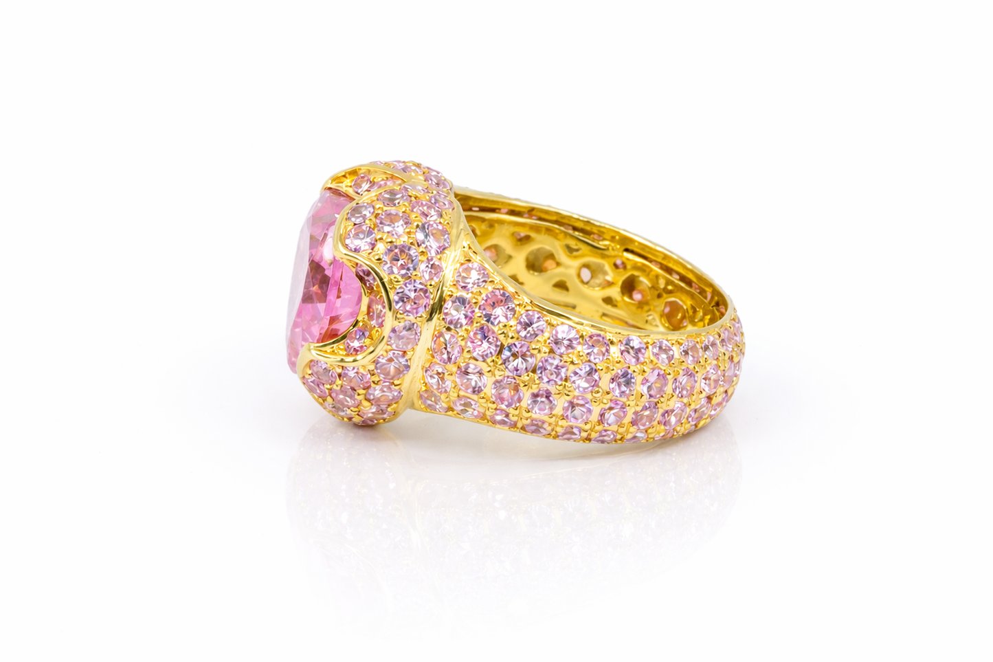 
                  
                    Ezgi Ring, Pink Sapphire, YG
                  
                