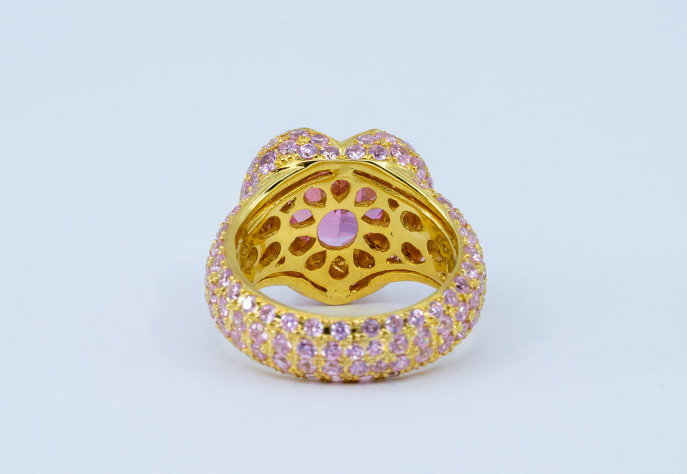 
                  
                    Ezgi Ring, Pink Sapphire, YG
                  
                